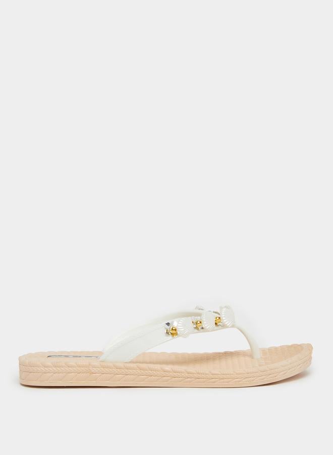 Styli Styli Embellished Flip Flop  - Image 1