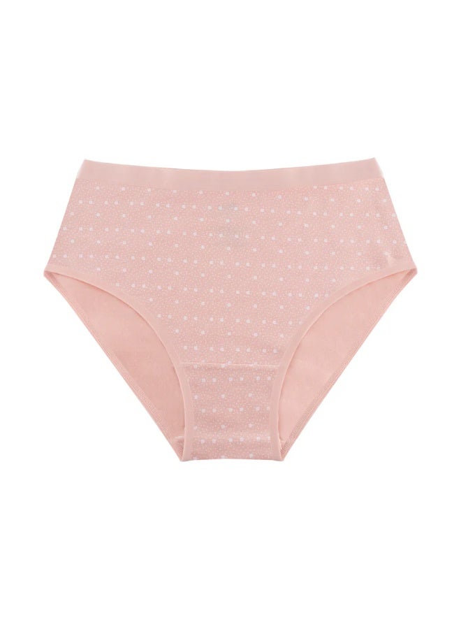 ميلك مجموعة من 3 قطع بريف حريمي قطن مشجر محرود - Image 2