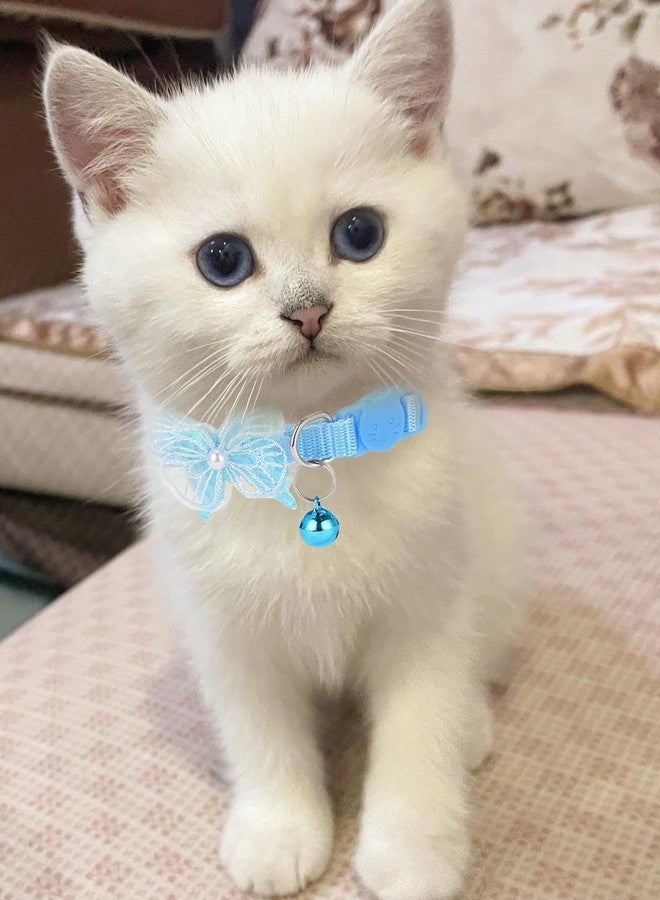 TAMHOO 16 PCS Cute Cat Collars Breakaway with Bell for Boy Cats and Girl Cats Gifts (#2-Multicolor Lace) - Image 3