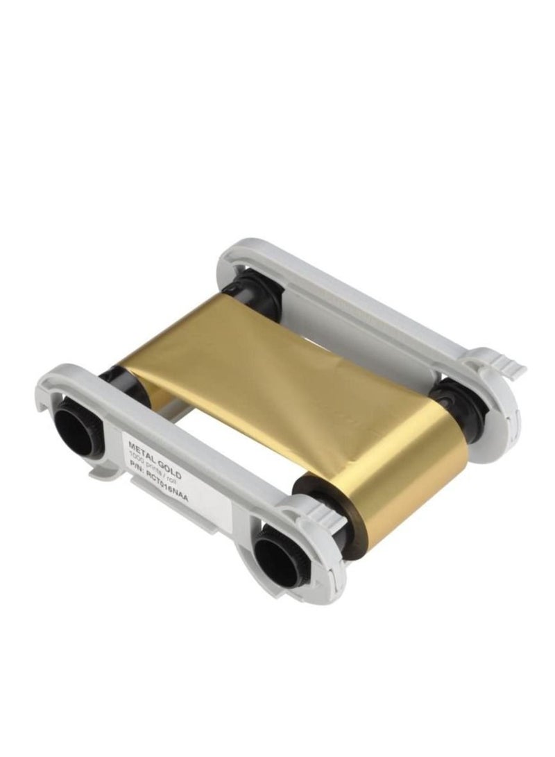 Evolis Primacy Zenius RCT016NAA Ink Ribbon Gold