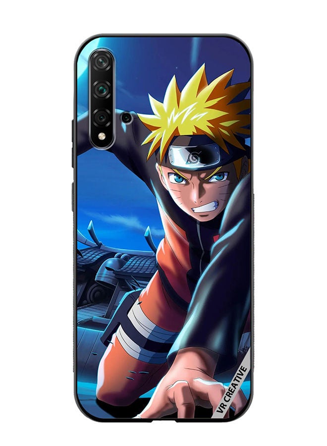 VR CREATIVE Protective Case Cover For Huawei Nova 5T Naruto Uzumaki Design Multicolour - Image 1