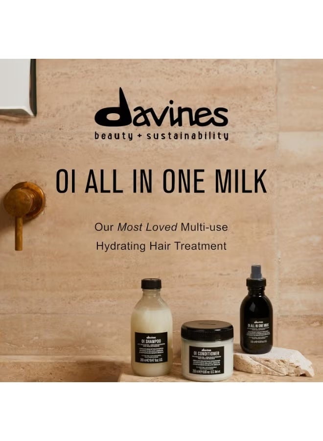 Davines OI All in One Milk | Hair Milk Spray | Powerful Hair Detangler + Hydrating Leave-In Treatment | Smoothes Frizzy Hair - Image 5