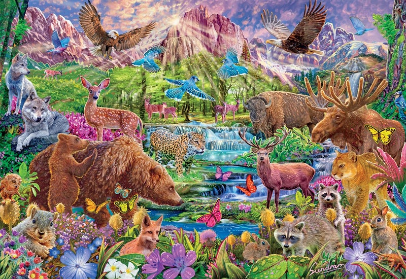 Ceaco Majestic Wilderness 2000 Piece Jigsaw Puzzle - Image 3