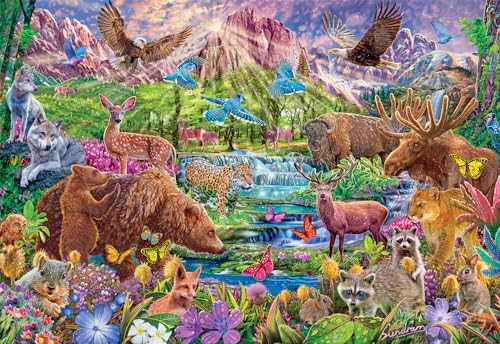 Ceaco Majestic Wilderness 2000 Piece Jigsaw Puzzle - Image 1