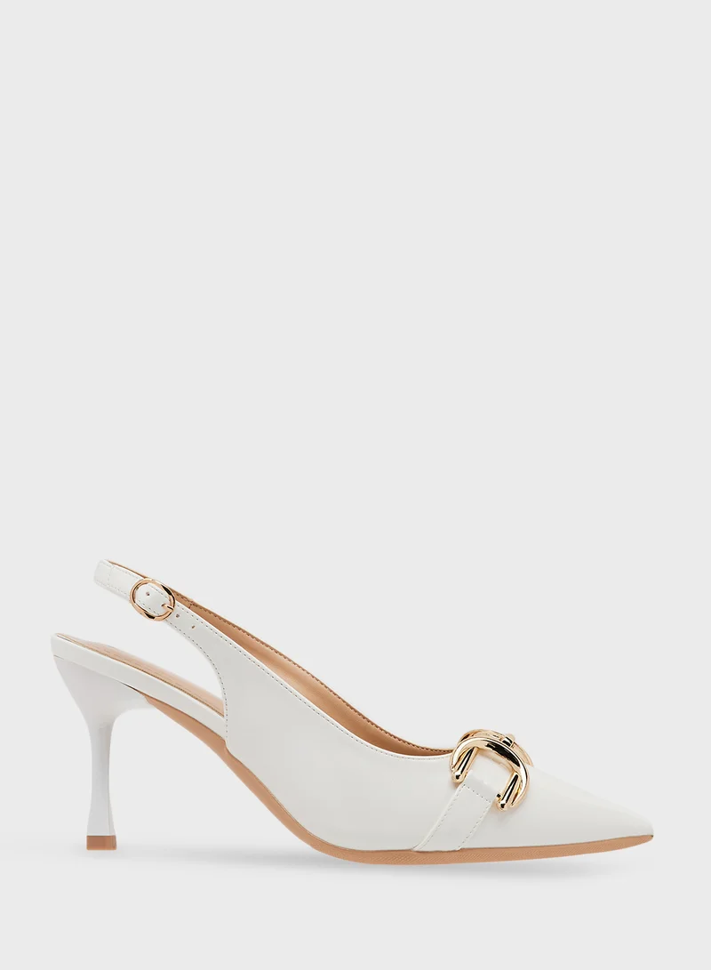 ايلا High Heeled Sling Back Pump