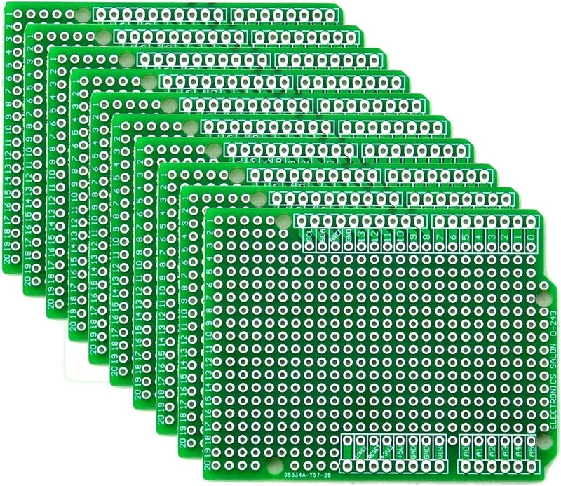 CZH-LABS 10x Prototype PCB for Arduino UNO R3 Shield Board DIY - Image 1