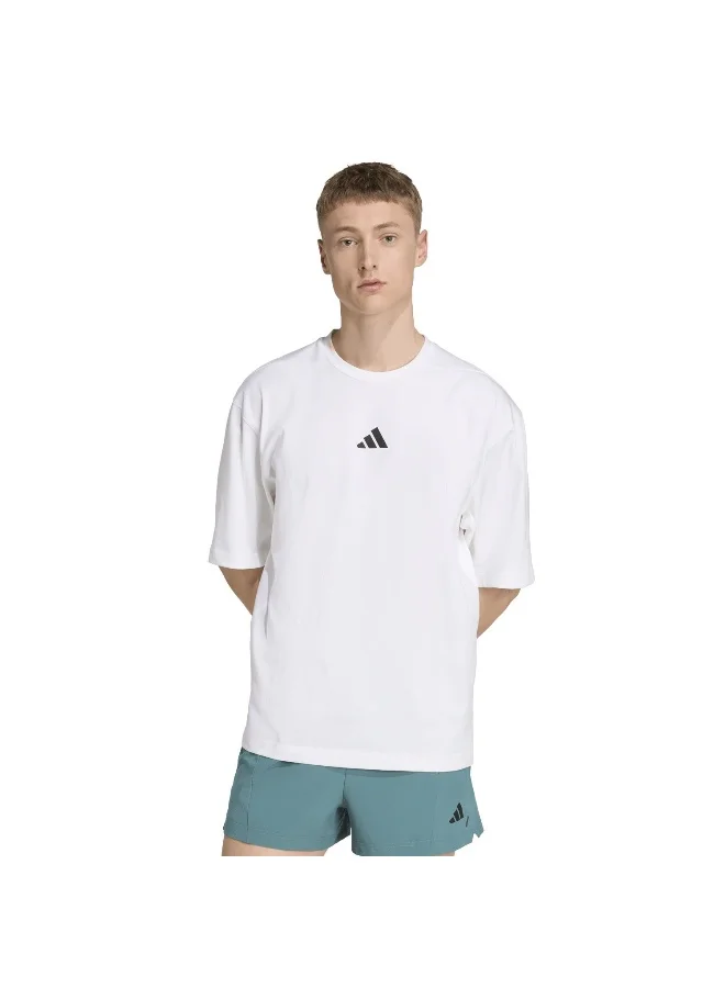 Adidas Adidas Oversize Tee White T-Shirt (Short Sleeve) T-Shirts For Men