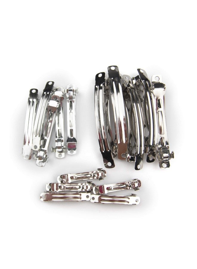 All In One Diy Hair Clip Kit: 15Pcs Assorted Size French Style Barrette Hair Clip 40Mm 60Mm 80Mm - Image 1