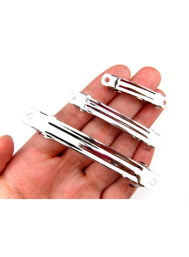 All In One Diy Hair Clip Kit: 15Pcs Assorted Size French Style Barrette Hair Clip 40Mm 60Mm 80Mm - Image 4