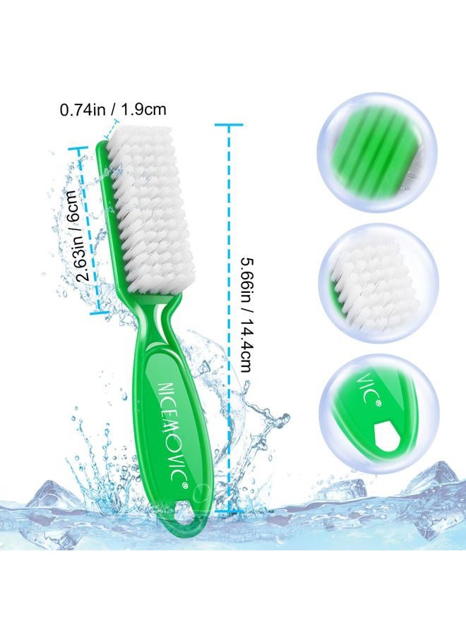 NICEMOVIC 10 Pcs Handle Grip Nail Brush, Hand Fingernail Cleaner Brush Manicure Tools Scrub Cleaning Brushes Kit, Use for Toe and Nail Cleaning (Bright Colors) - Image 4