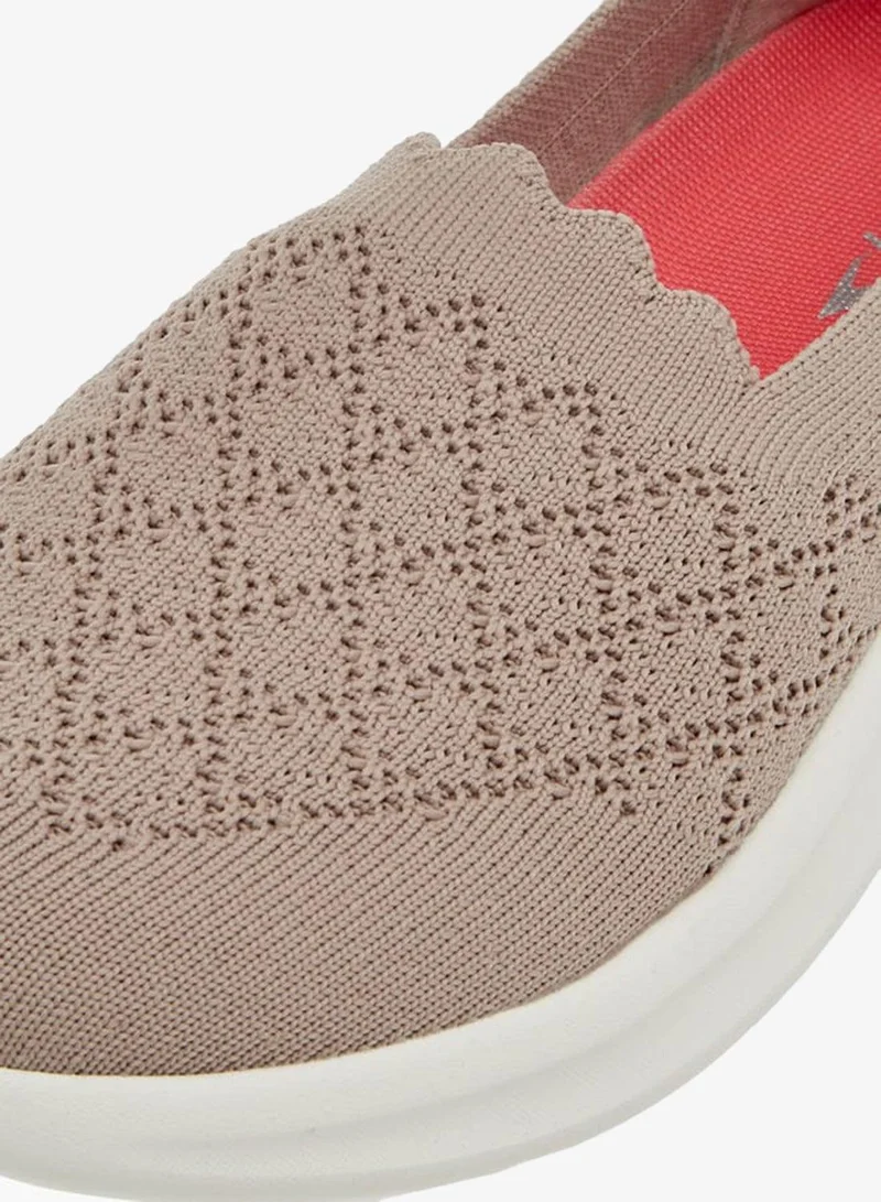 Dash BEIGE Men's Textured Slip-On Shoes for Men | Best Price UAE