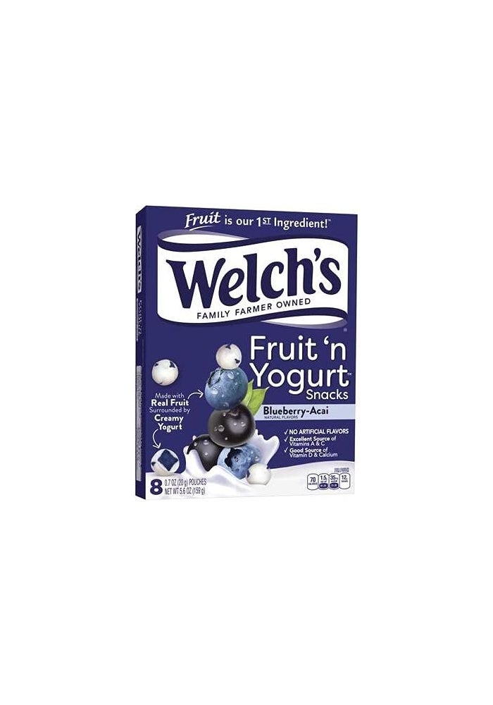 Welch's Blueberry-Acai Fruit 'n' Yogurt Snacks