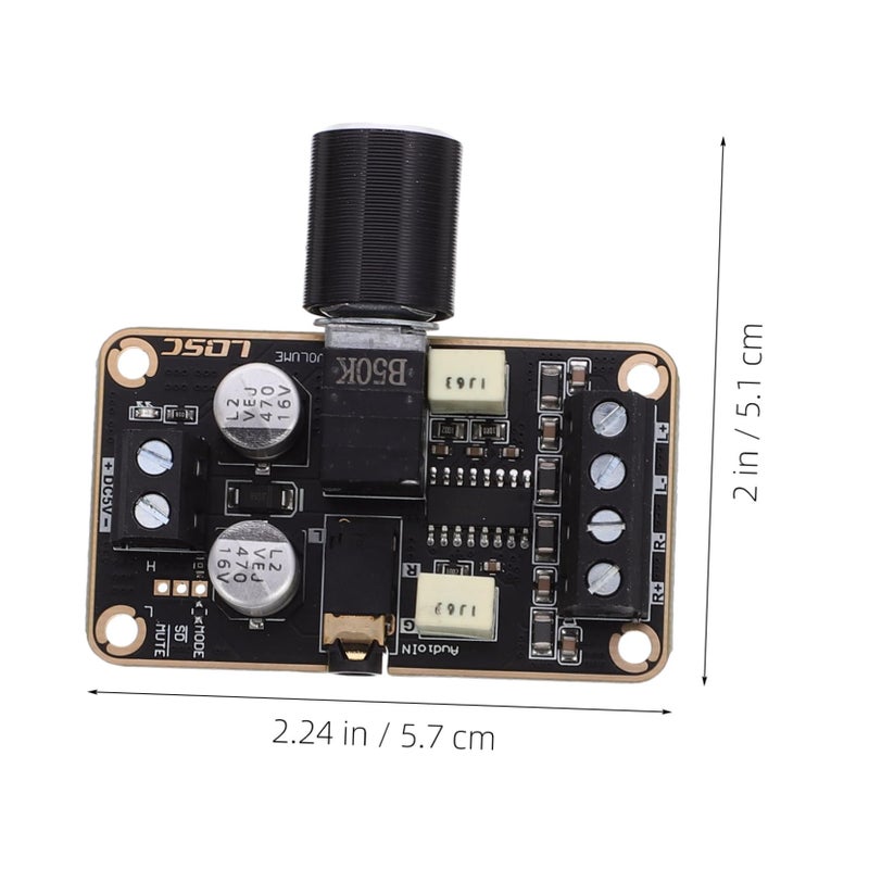 Double Channel Digital Audio Amplifier Board DIY Home Theater Upgrade High Fidelity Sound - Image 3