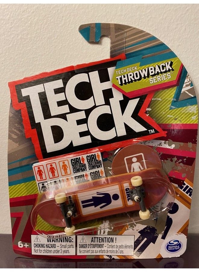 Tech Deck لوحة أصابع من شركة Throwback Series Ultra Rare Girl Skateboard Company  - Image 3