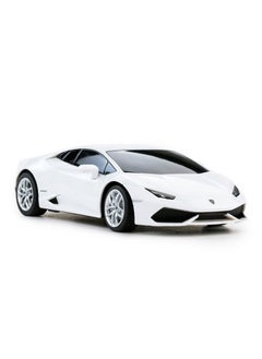 RASTAR RASTAR Lamborghini HURACÁN LP610-4 RC Car Radio Remote Control, 1/24 Scale (White)  - Image 3