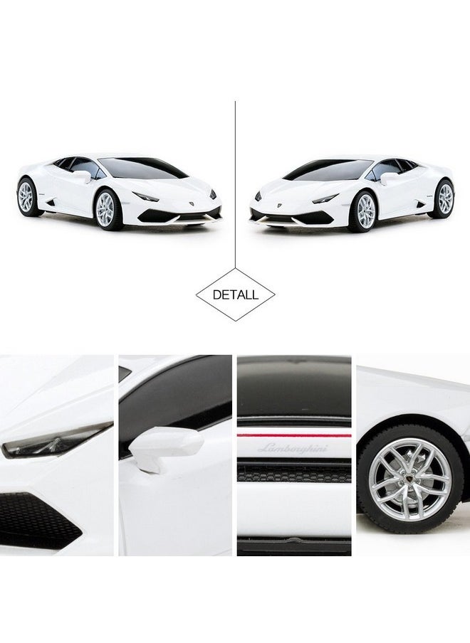 راستار جهاز تحكم عن بعد لراديو السيارة RASTAR Lamborghini HURACÁN LP610-4 RC، بمقياس 1/24 (أبيض)  - Image 5