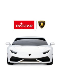 RASTAR RASTAR Lamborghini HURACÁN LP610-4 RC Car Radio Remote Control, 1/24 Scale (White)  - Image 2