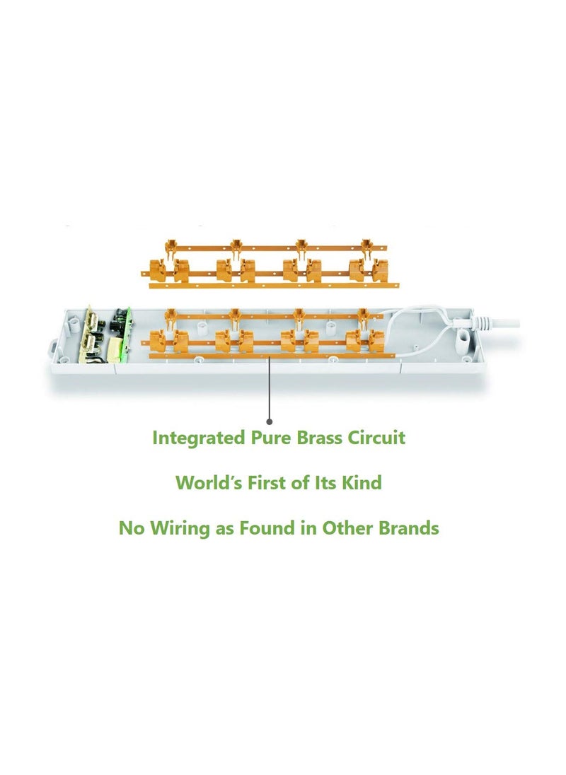 GONGNIU Gongniu Bull Gongniu Extension Board 4 Socket 4 Switch 3 M Wire  - Image 3