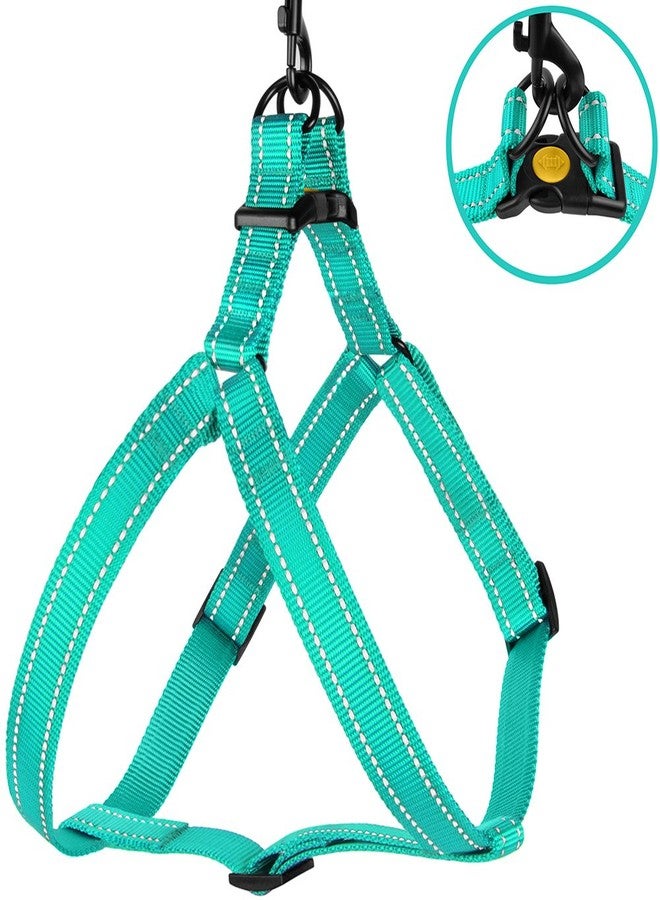 CollarDirect Reflective Dog Harness Step in Small Medium Large for Outdoor Walking, Comfort Adjustable Harnesses for Dogs Puppy Pink Black Red Purple Mint Green Orange Blue (Small, Mint Green) - Image 2