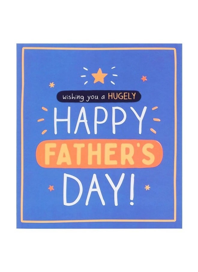 Pigment Pigment Happy Jackson Hugely Happy Father's Day Greeting Card 