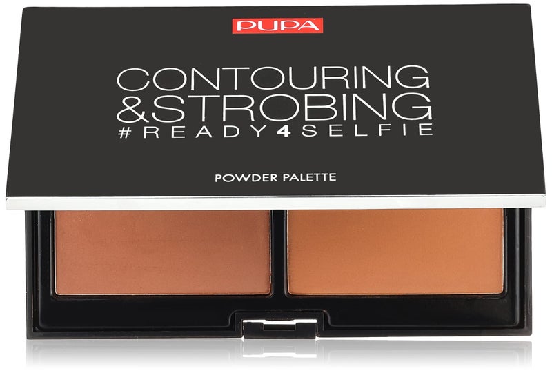PUPA CONTOURING & STROBING PALETTE POWDER NO. 003 DARK SKIN
