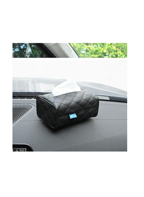 Leather Tissue Holder for Cars – Stylish and Functional Design for Multiple Placements W