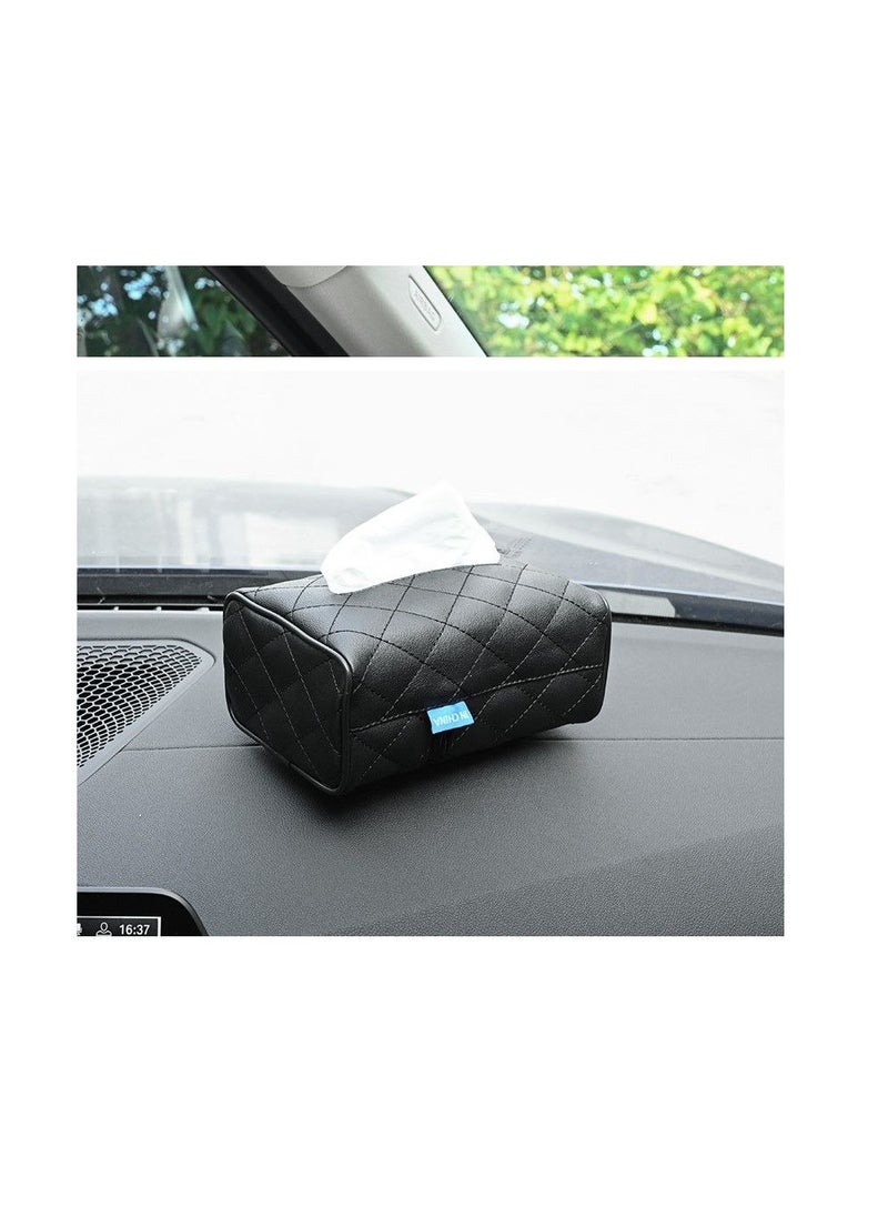 Generic - Leather Tissue Holder for Cars – Stylish and Functional Design for Multiple Placements W - Image 1