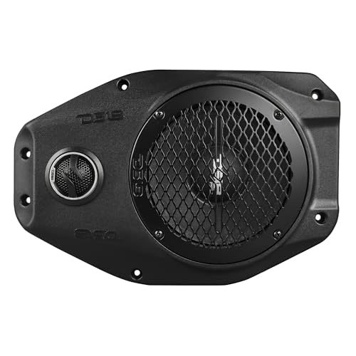 DS18 JL-SB6 Sound Bar Enclosure Upgrade with 6.5" Neodymium Mid-Range and Tweeter Compatible with Jeep Wrangler JL/JLU | Gladiator JT Models 2018-2023 Left and Right Speakers (Pair) - Image 4