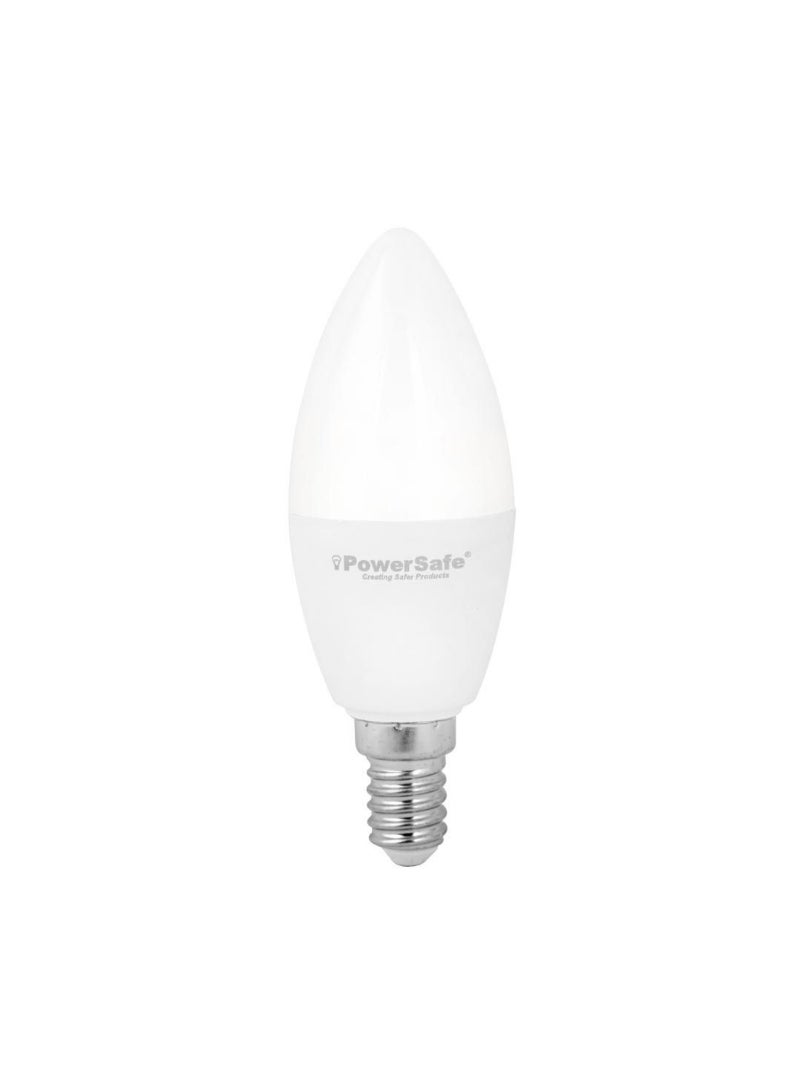 LED Bulb 7W Warm White E-14 (Candle Shape) PSLEDB 0714 WW PowerSafe