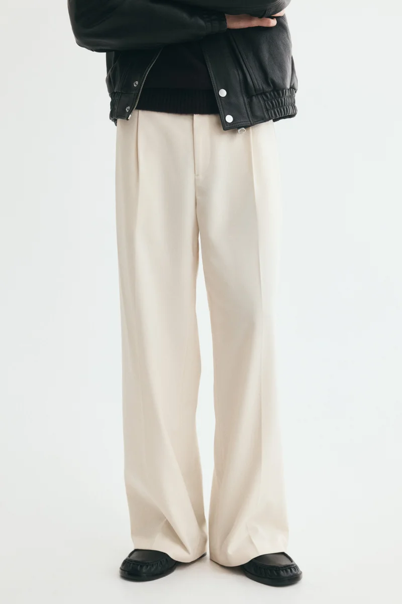 H&M  Loose Fit Tailored trousers for Men | Best Price UAE