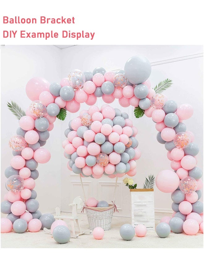 HALAMODO Balloon Arch Kit With Base,10FT Wide High Adjustable Balloon Arch Stand with Water Fillable Base,Manual Pump 50 Pcs Balloon Clips Balloon Knotter Wedding Birthday Party Decorations - Image 4