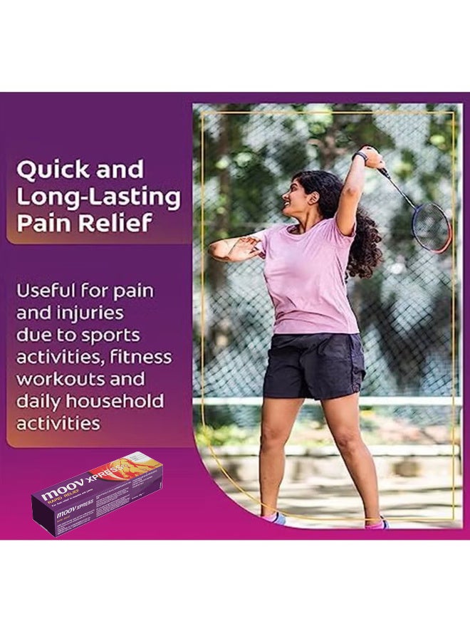 Moov Fast Pain Relief Cream, Joint Pain Reliever Cream, Relieves Back Pain, Plant Herbal Ingredients, Suitable For Shoulders, Neck, Waist, Legs, Knee Joints And Other Parts - Image 5