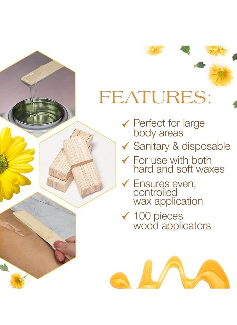 GiGi Gigi Accu Edge Wax Spatulas, 100 applicator  - Image 3