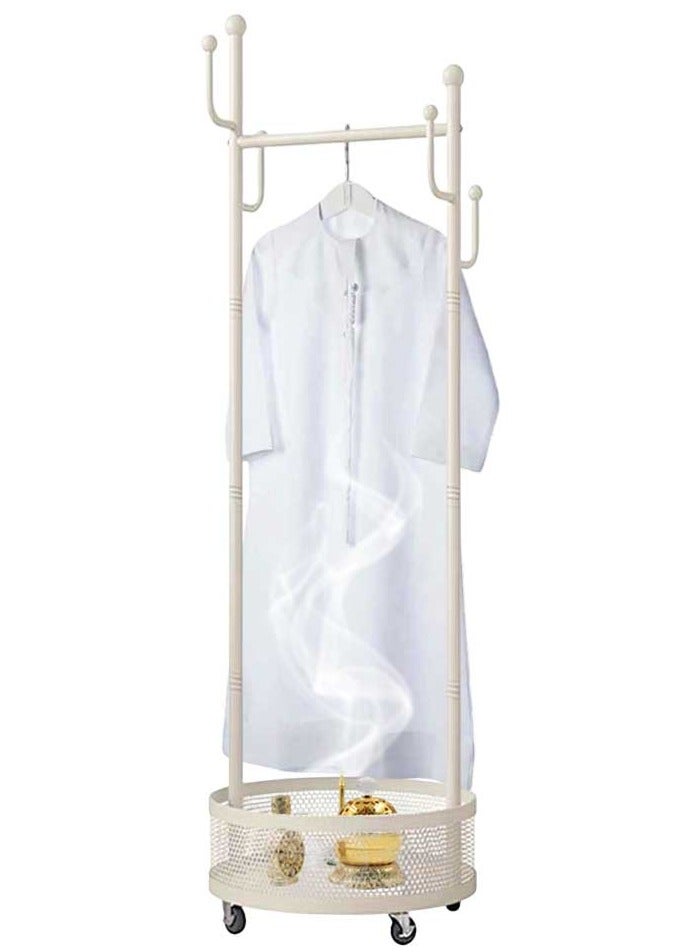 Clothes Incense Burner Stand - 165cm Tall High Quality Bakhoor Burner stand hanger with Oud Incense Holders and accessories  - Image 1