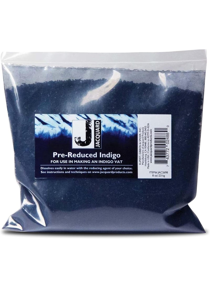 Jacquard Jacquard Blue Indigo Dye  8 Oz Create Your Own Shibori Bag Macrame Pillow  - Image 1