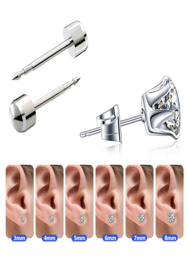 general Painless Professional Ear Piercing Kit with 12 Stainless Steel Studs for Safe At-Home Ear Nose Lip Navel Piercing - Image 2