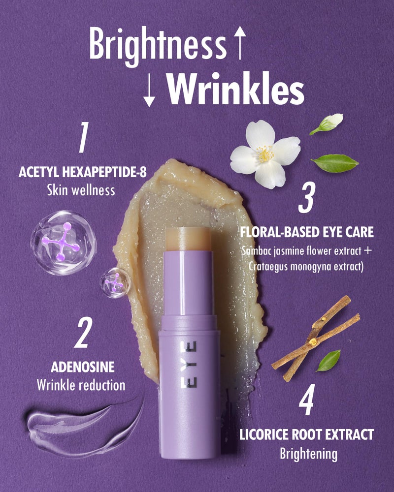 KAHI BALM SERIES - Eye Balm Stick & Moisture | Under Eye Brightener & Glow | Hydrating Stick & Multi-Purpose Korean Cream Dark Circles & Fine Lines (0.32 oz) - Image 5