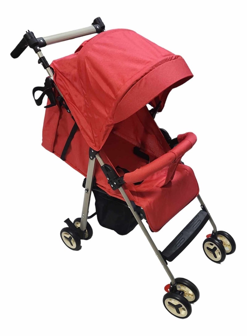 BABYCARA Lightweight Aluminum Stroller with Rotating Arms Cup holder and storage - Image 1