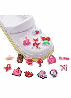 Excefore Croc Charms 16 Pcs Shoe Decoration Charms Crocs Pins Crocs Accessories  - Image 2
