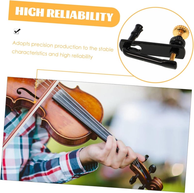 Violin Fine Tuners String Adjusters for Violins Easy Installation Design for Strings Compatible Acoustic and Electric Models - Image 4