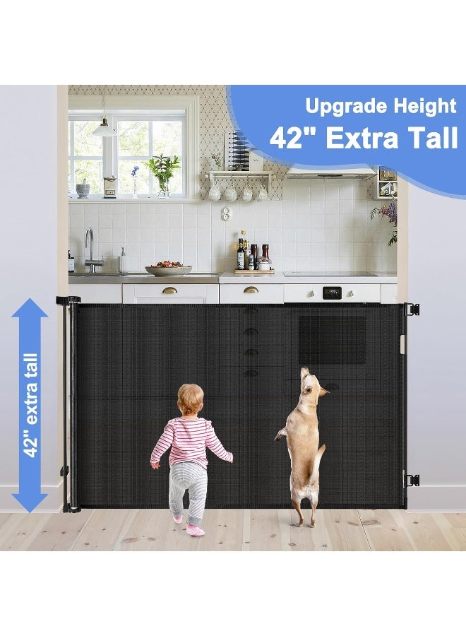 BETERTEK 42" Tall X 75" Wide Extra Tall Dog Gate - Image 2