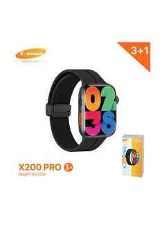 X200 Pro Smart watch Newo Gestures with 3+1 Straps - Black Case - pzsku/Z13D00659B205F9D0C59CZ/45/_/1726320314/15ee36b6-824e-4999-846a-fba5d9de1831