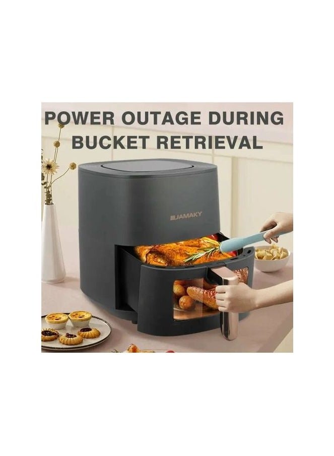 JAMAKY Italy Jamaki JMK 5006 Digital Air Fryer 1800W - 7L. - Image 3