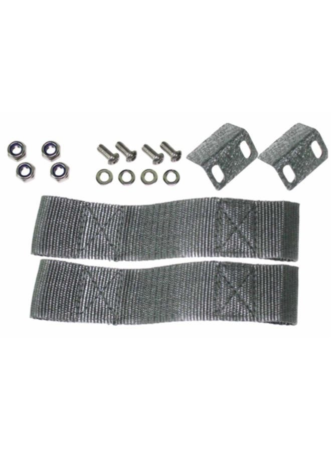 Fishbone Offroad Automotive Fishbone Offroad FB24077 Jeep Front Tube Doors 97-06 Wrangler TJ Black Textured Powdercoat Steel - Image 2