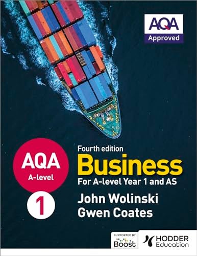 Aqa Alevel Business Year 1 And As Fourth Edition Wolinski And Coates 