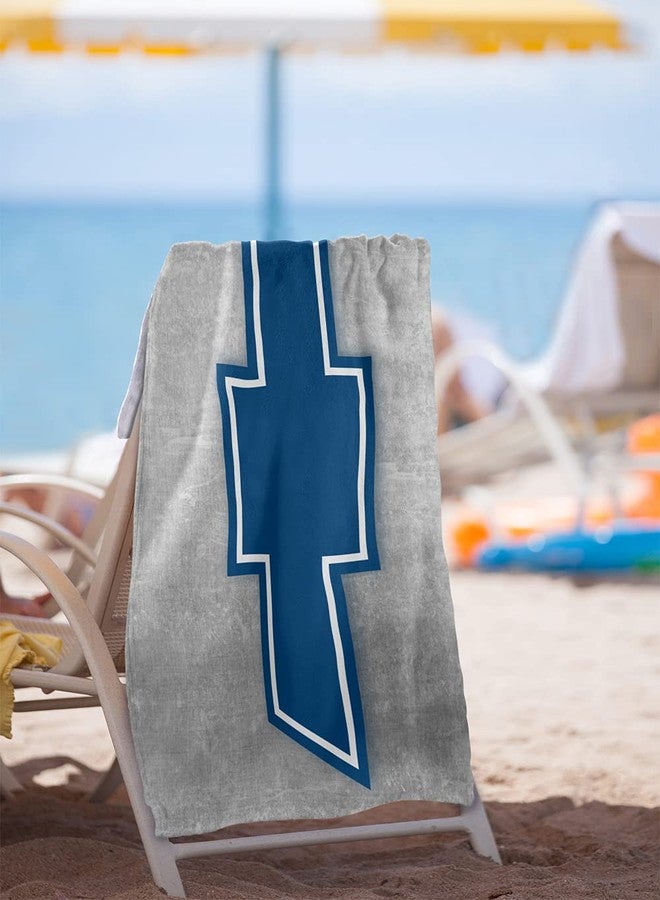Trevco Chevrolet Simple Vintage Bowtie Officially Licensed Beach Towel 30" X 60" - Image 2