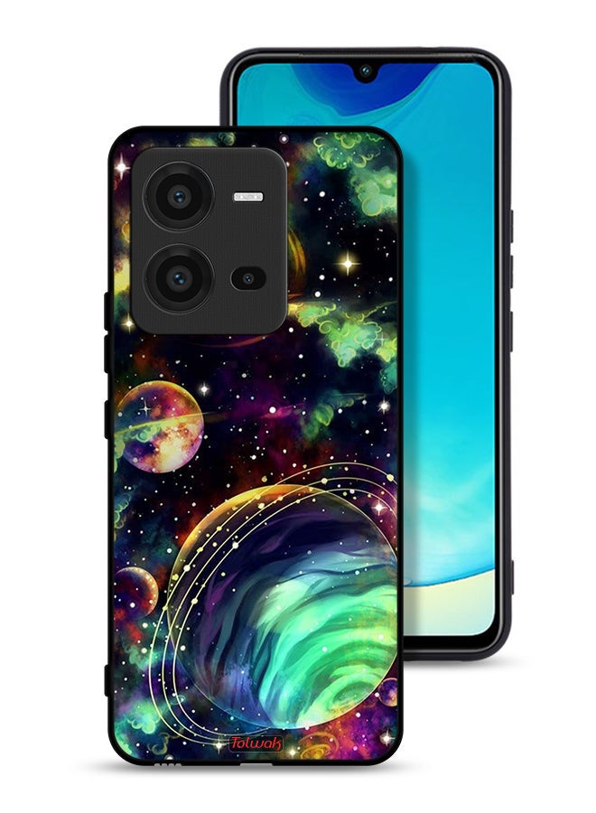 Tolwak Vivo V25 5G Protective Case Cover Planets - Image 1