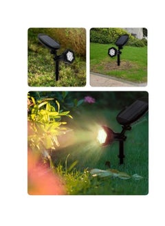 Sun Power Outdoor Ground Lights Waterproof 7W Warm Spot Lights Pathway Lights 45° Angle Adjustable for Garden Lawn Yard (RGB)  - Image 3