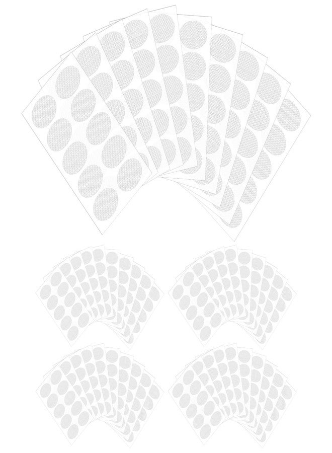 ٥٠٠ قطعة من لصقات دعم شحمة الأذن للأقراط، ملصقات أقراط شفافة للأقراط الثقيلة (١٫٥ × ١٫٢ سم) وأغطية أقراط للرياضة، لصقات دعم شحمة الأذن للاستخدام طويل الأمد - Image 1