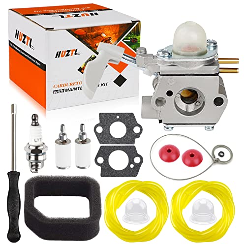 HUZTL 308054114 Carburetor for Homelite Carburetor 308054075 fits 26B Leaf Blower UT09526 with Air Filter Gaskets Fuel Line Kit - Image 1